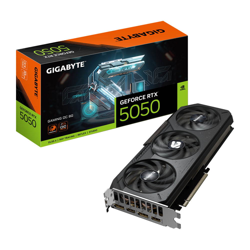 GIGABYTE GeForce RTX™ 5050 Gaming OC 8G GDDR6 Graphics Card [GV-N5050G