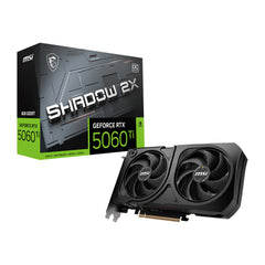 MSI GeForce RTX™ 5060 Ti 8G Shadow 2X OC Plus 8GB GDDR7 Graphics Card