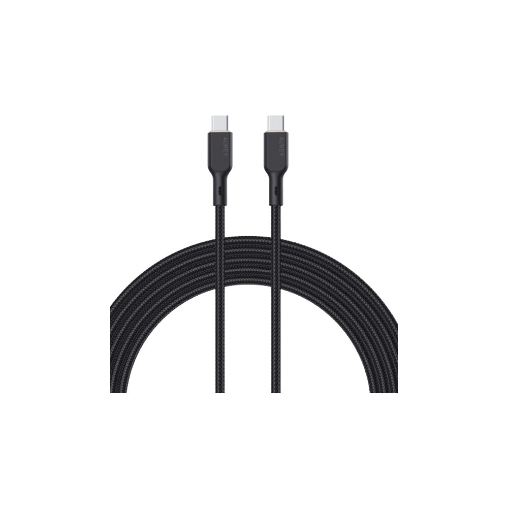 AUKEY Circlet Blink 100W Aramid Fiber Core USB-C To USB-C Cable [1M/1.8M]