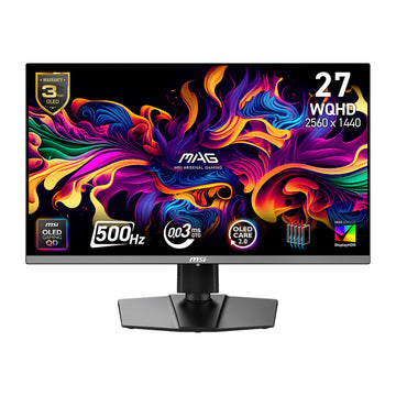 MSI MAG 272QP QD OLED X50 27" WQHD 500Hz QD-OLED Gaming Monitor