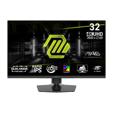 MSI MAG 322URDF E16 32" UHD 160Hz / FHD 320Hz IPS Gaming Monitor