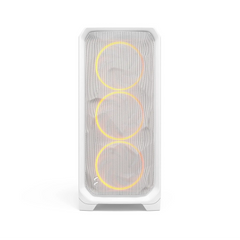 Fractal Design Meshify 3 RGB ATX Tempered Glass Clear Tint Chassis [White]