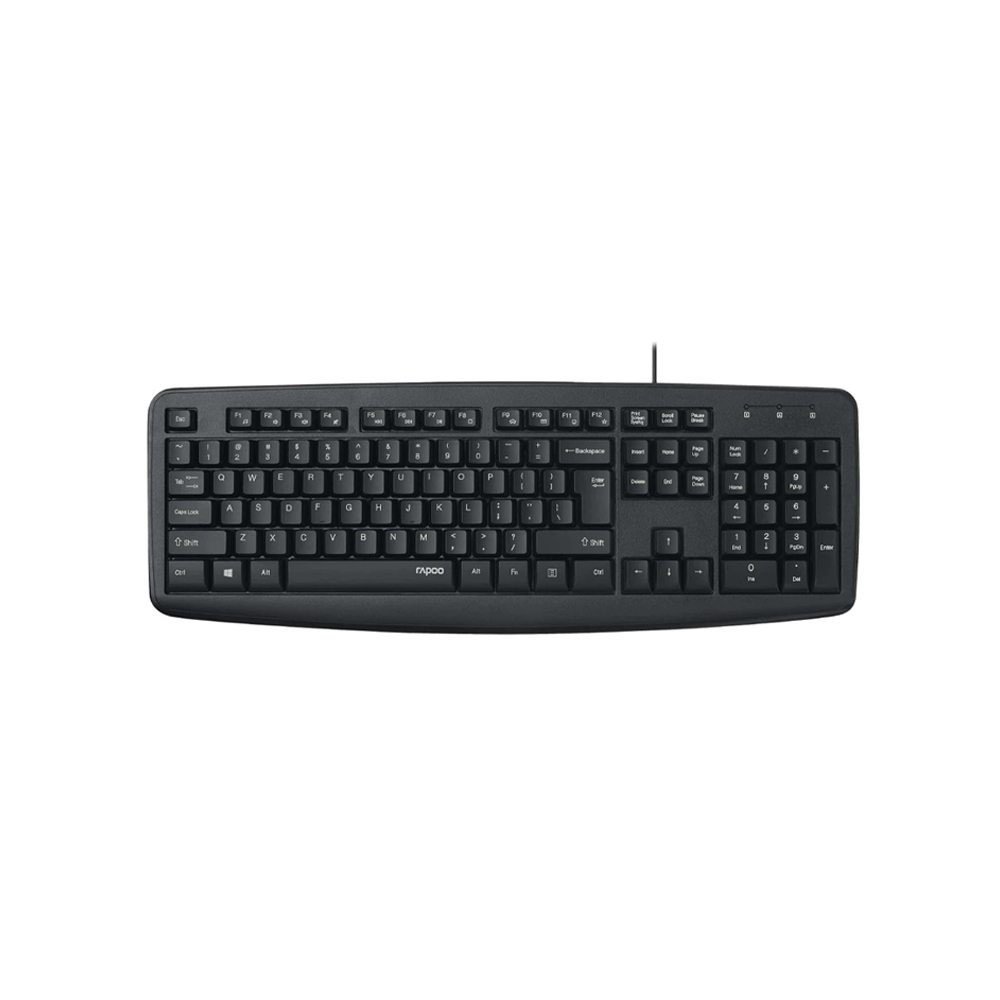 Rapoo NK2600 Spill-resistant Wired Keyboard
