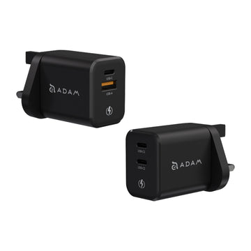 ADAM elements OMNIA X45A/X45C GaN 45W Dual Port Compact Wall Charger