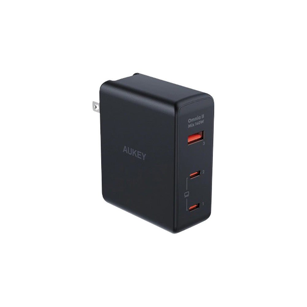 AUKEY PA-B7O 3-Ports 140W PD GaN Charger