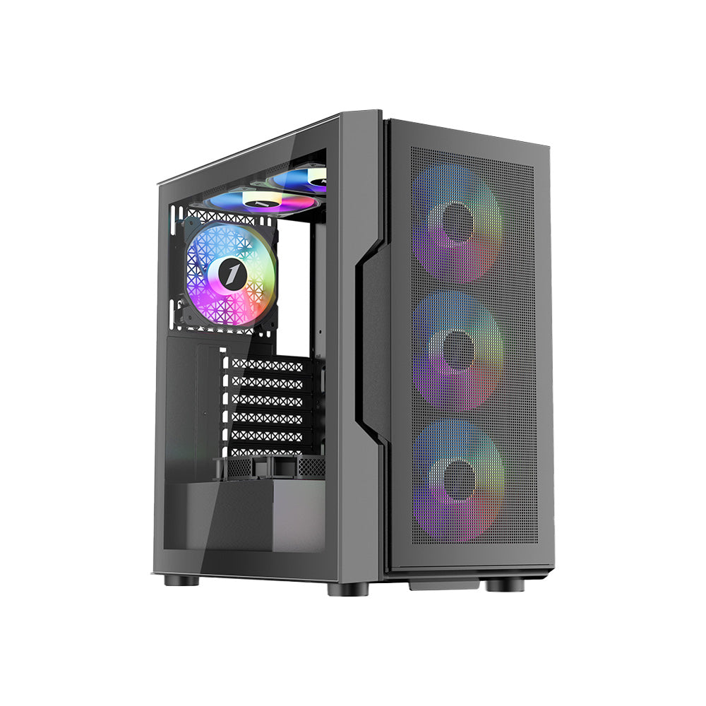 1st Player T7-P Tempered Glass Mid-Tower ATX Chassis