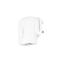 Belkin Dual 37W Wall Charger [WCB007MYWH]