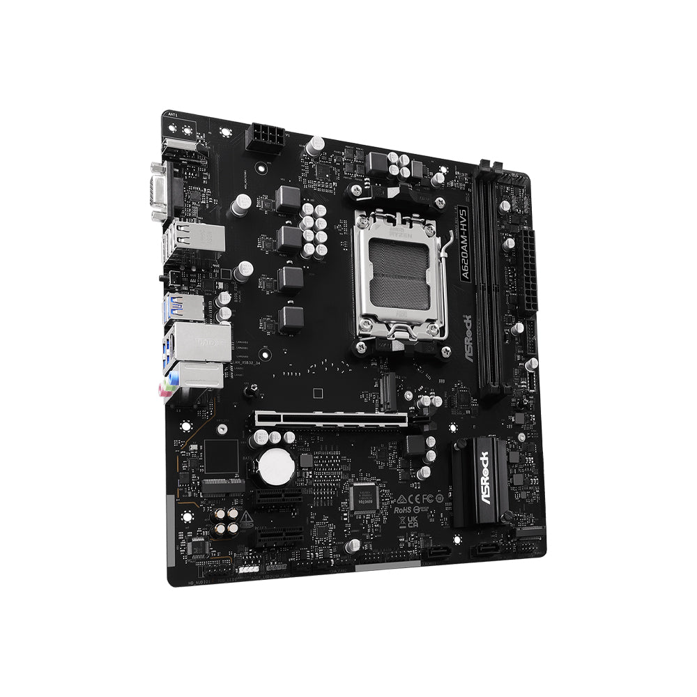 AsRock A620AM-HVS AM5 MATX Motherboard