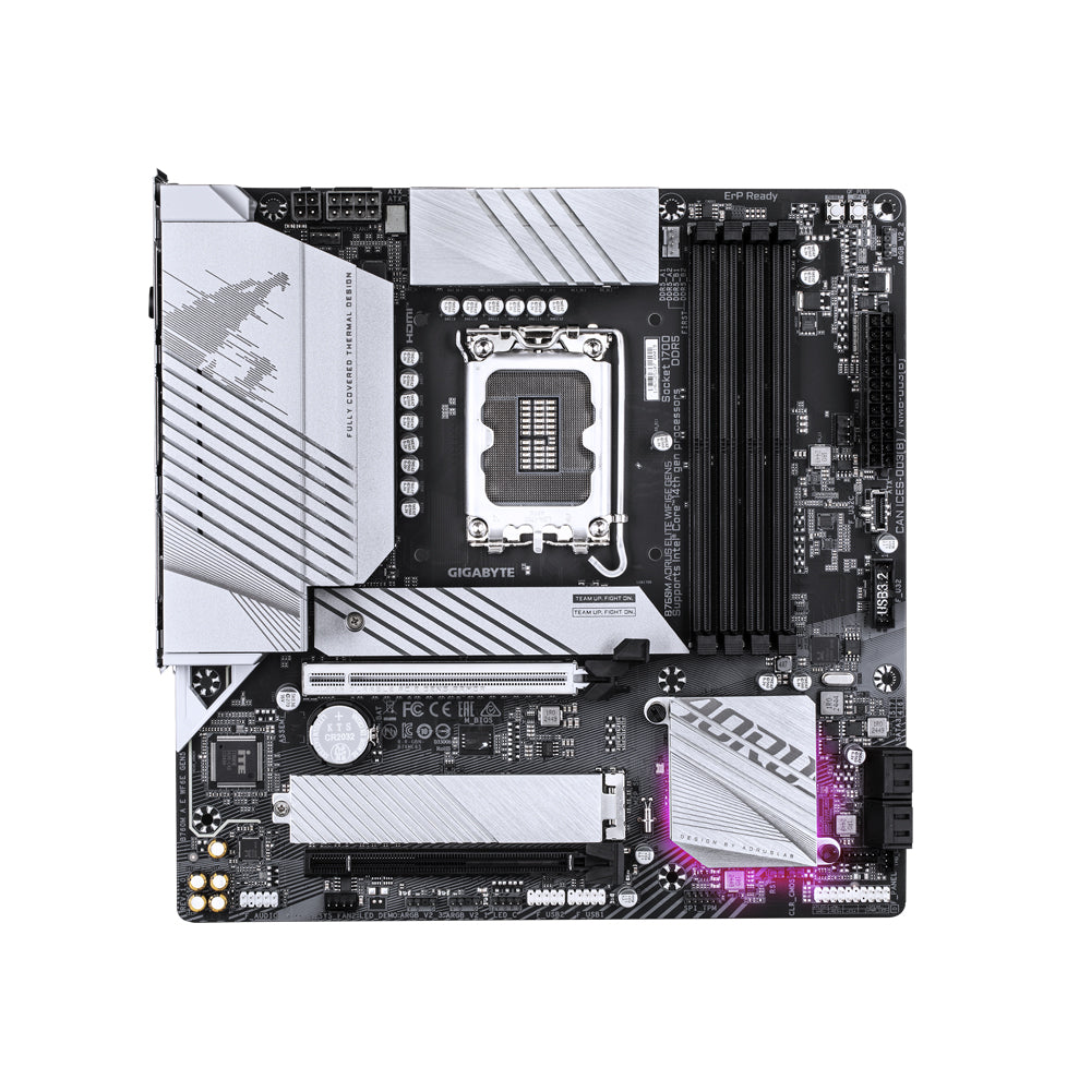 GIGABYTE B760M Aorus Elite Wifi6E Gen5 LGA1700 MATX Motherboard
