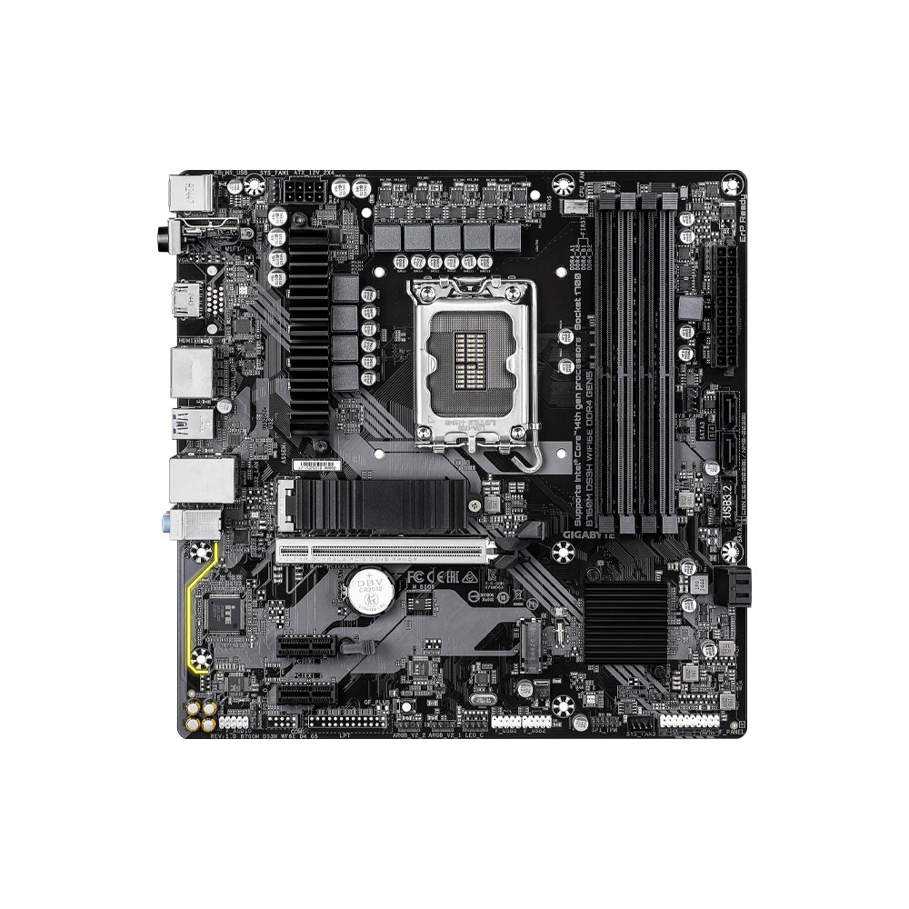 GIGABYTE B760M DS3H Wifi6E DDR4 Gen5 LGA1700 Micro-ATX Motherboard