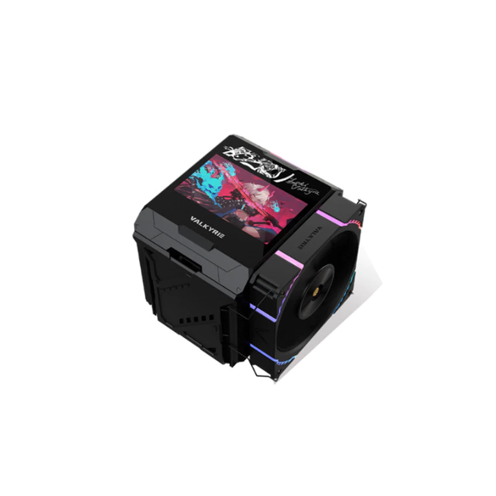VALKYRIE DX140 LOKI AMD 空冷CPUクーラー 本体 Valkyrie DX140-L ARGB 8-Heatpipe CPU Air Cooler