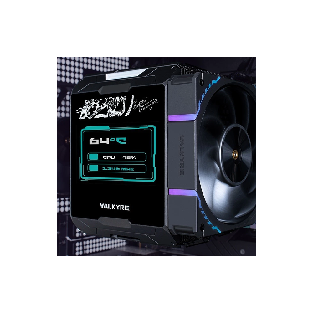 Valkyrie DX140-L ARGB 8-Heatpipe CPU Air Cooler Valkyrie DX140-L ARGB 8-Heatpipe CPU Air Cooler