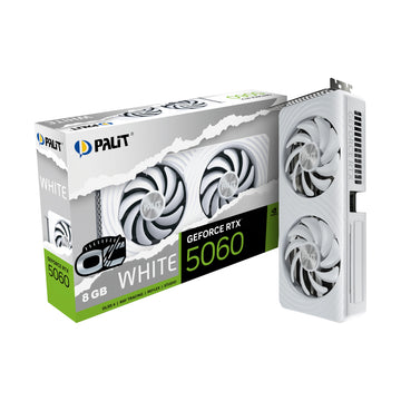 Palit GeForce RTX™ 5060 White OC 8GB GDDR7 Graphic Card