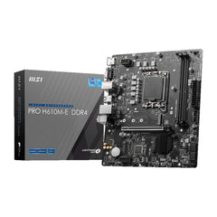 MSI PRO H610M-E LGA1700 MATX Motherboard