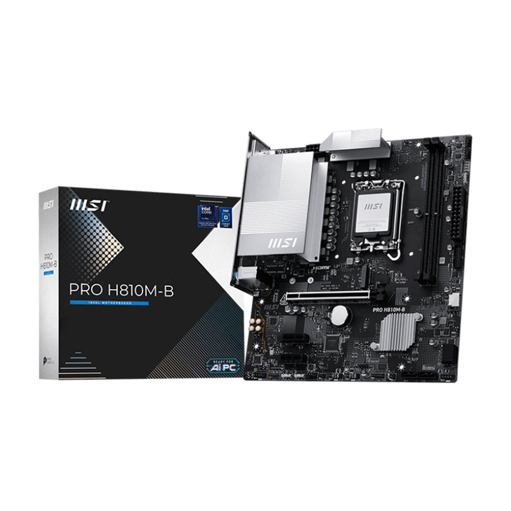 MSI PRO H810M-B LGA1851 MATX Motherboard