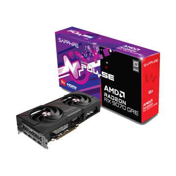 Sapphire PULSE AMD Radeon™ RX 9070 GRE OC 12GB GDDR6 Graphics Card [11354-01-20G]