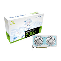 Manli Polar Fox GeForce RTX™ 5050 OC 8GB GDDR6 Graphic Card