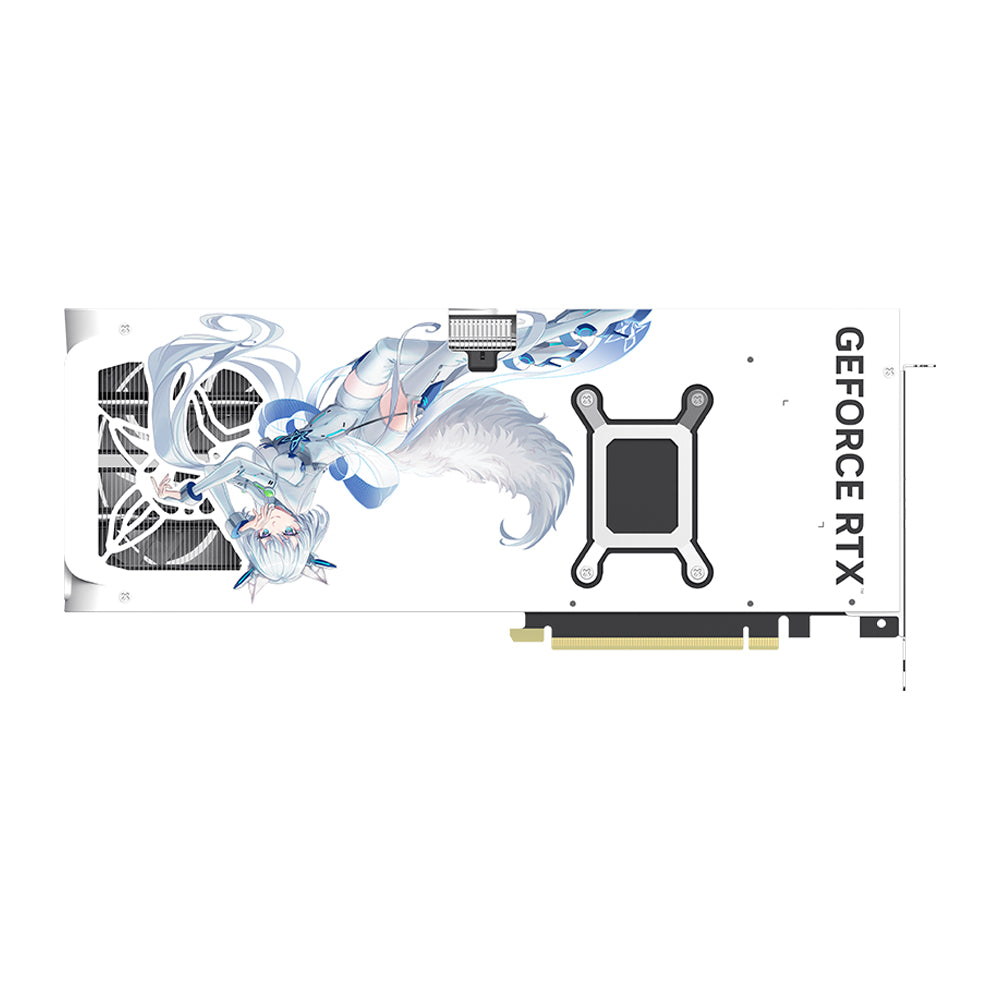 Manli Polar Fox GeForce RTX™ 5070 OC 12GB GDDR7 Graphic Card
