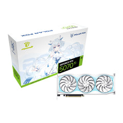 Manli Polar Fox GeForce RTX™ 5070 Ti OC 16GB GDDR7 Graphic Card