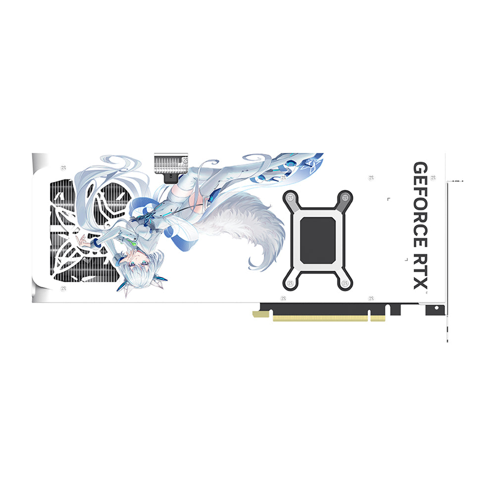 Manli Polar Fox GeForce RTX™ 5080 OC 16GB GDDR7 V2 Graphic Card