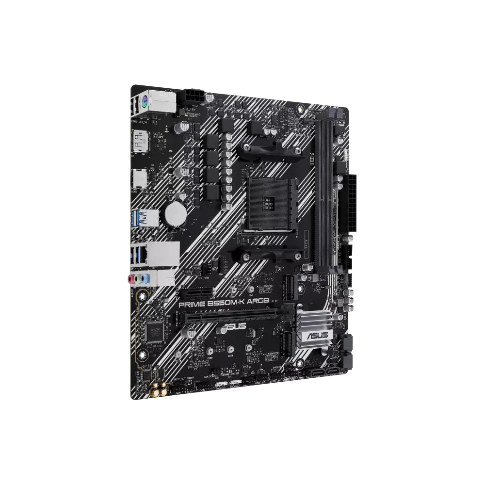 ASUS Prime B550M-K ARGB AM4 MATX DDR4 M.2 Motherboard