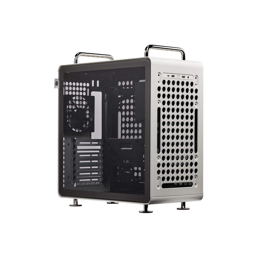 Cooler Master QUBE 540 ATX PC Chassis [Moonstone Black/Stardust Iron S