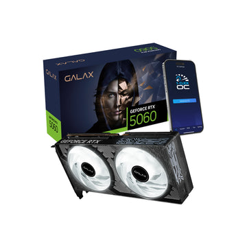 GALAX GeForce RTX™ 5060 1-Click OC 8GB GDDR7 Graphic Card [Black/White]