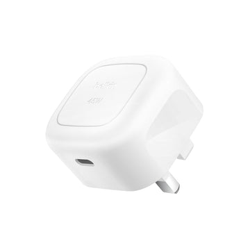 Belkin BoostCharge 45W Compact USB-C Wall Charger [WCA013myWH]