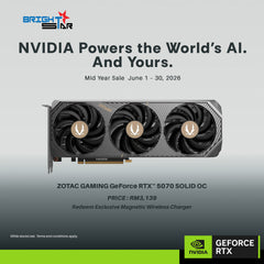 Zotac Gaming GeForce RTX 5070 Solid OC 12GB GDDR7 Graphic Card