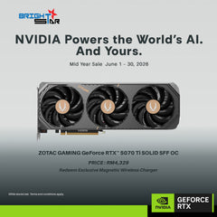 Zotac Gaming GeForce RTX 5070 Ti Solid SFF OC 16GB GDDR7 Graphic Card