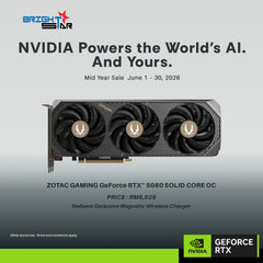 Zotac Gaming GeForce RTX™ 5080 Solid Core OC 16GB GDDR7 Graphic Card