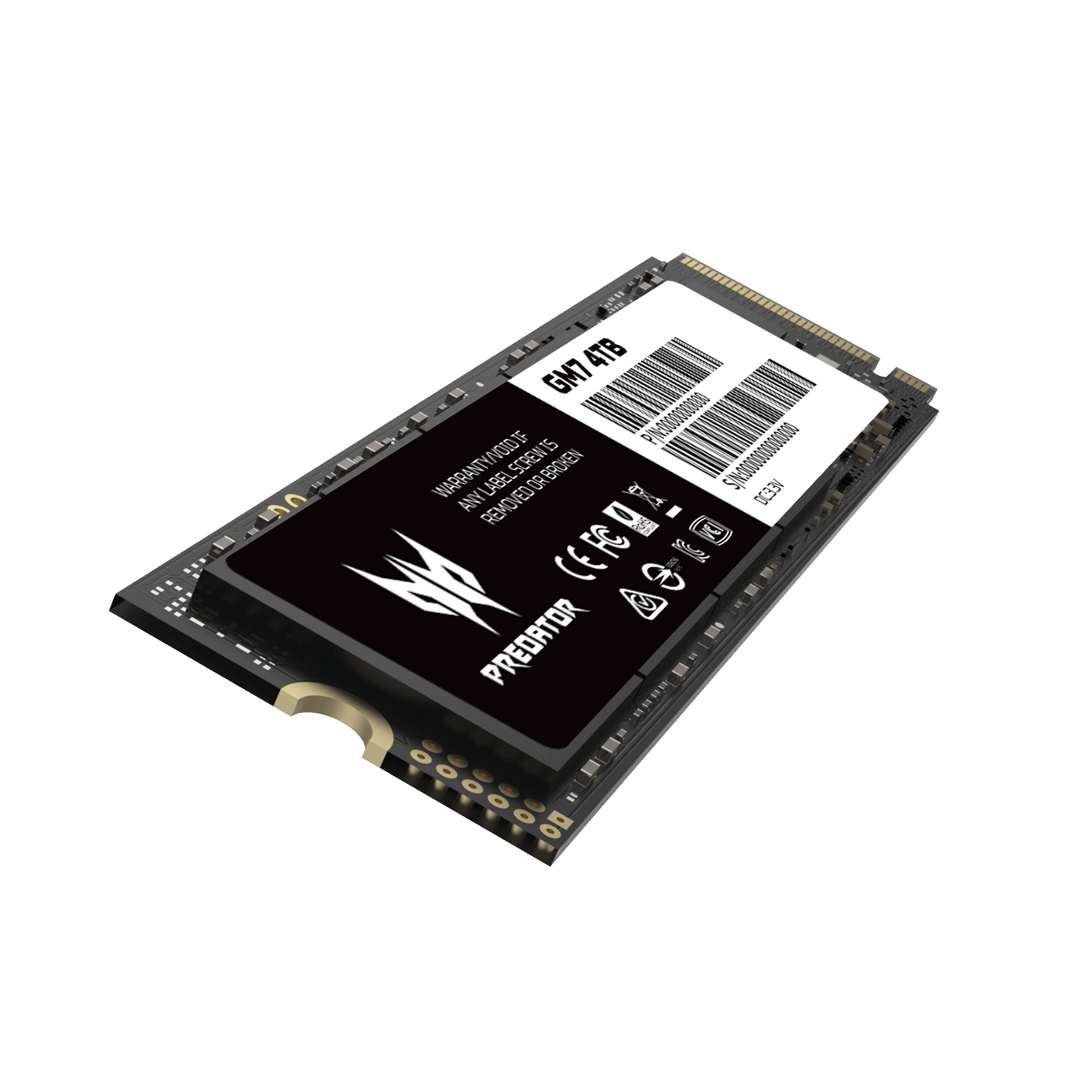 Acer Predator GM7 PCIe 4.0 M.2 SSD Acer Predator GM7 PCIe 4.0 M.2 SSD