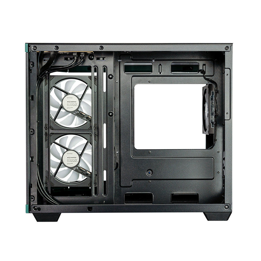 Dimention Casing Pc Slevcase ALLURE Tri-Dimension Panoramic MATX PC Case