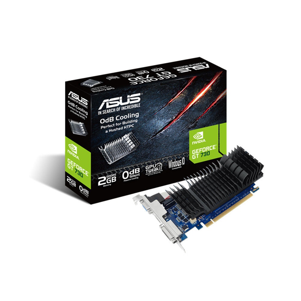 ASUS GeForce GT 730 Low Profile 2GB GDDR5 Graphics Card