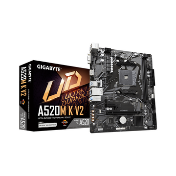 GIGABYTE A520M K V2 AM4 Micro-ATX Motherboard