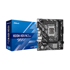 ASRock H610M-HDV/M.2 R2.0 LGA1700 Micro-ATX Motherboard