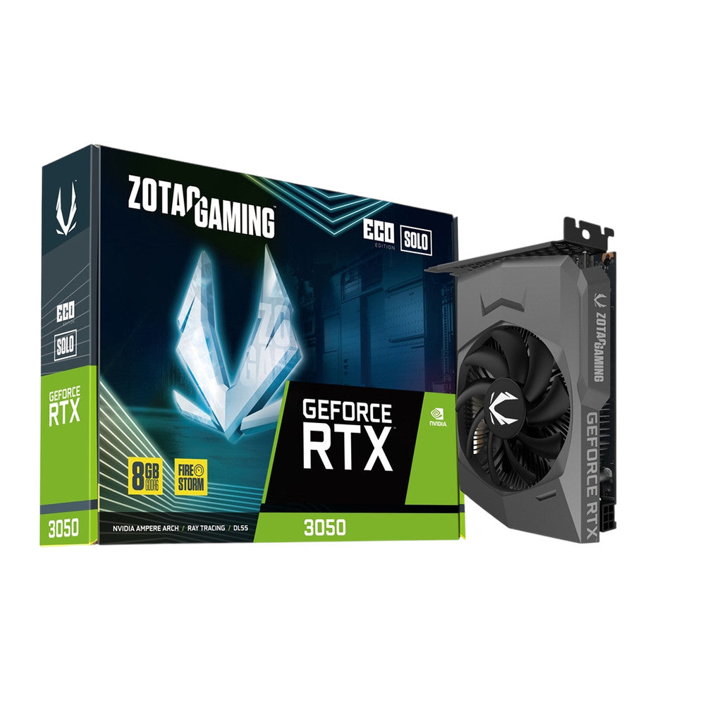 Zotac Gaming GeForce RTX 3050 ECO SOLO 8G Graphics Card [ZT-A30500R-10