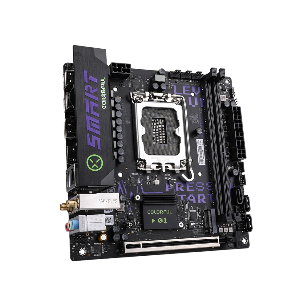 Colorful H610I SMART WIFI V20 LGA1700 Mini-ITX Motherboard