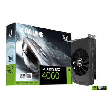 ZOTAC GAMING GeForce RTX4060 8GB SOLO Graphics Card [ZT-D40600G-10L]