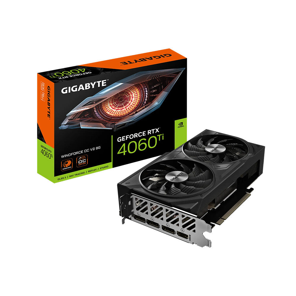 GIGABYTE GeForce RTX­­ 4060 Ti WINDFORCE OC V2 8G Graphics Card