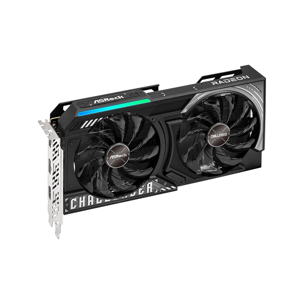 ASRock AMD Radeon™ RX 9060 XT Challenger 16GB GDDR6 OC Graphic Card ASRock AMD Radeon™ RX 9060 XT Challenger 16GB GDDR6 OC Graphic Card