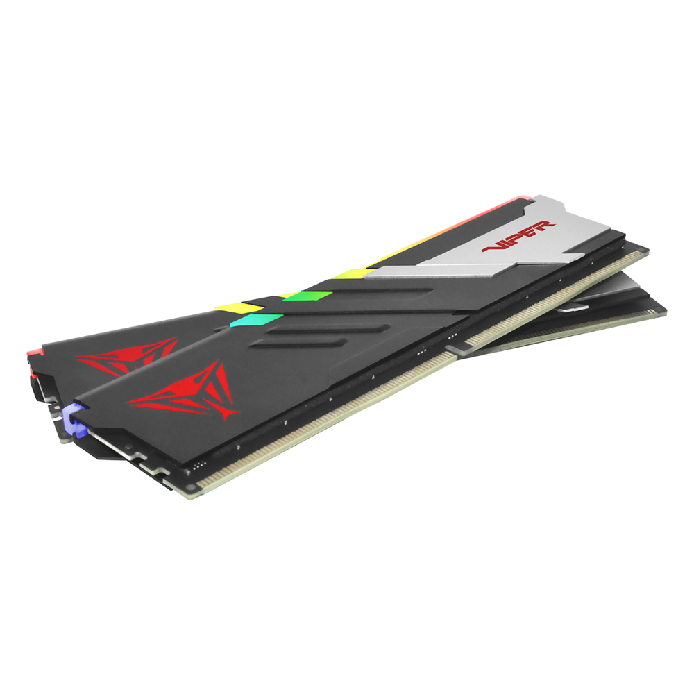 Patriot Viper Venom RGB 32GB [2x16GB] 6000mHz DDR5 Desktop Memory - Bl