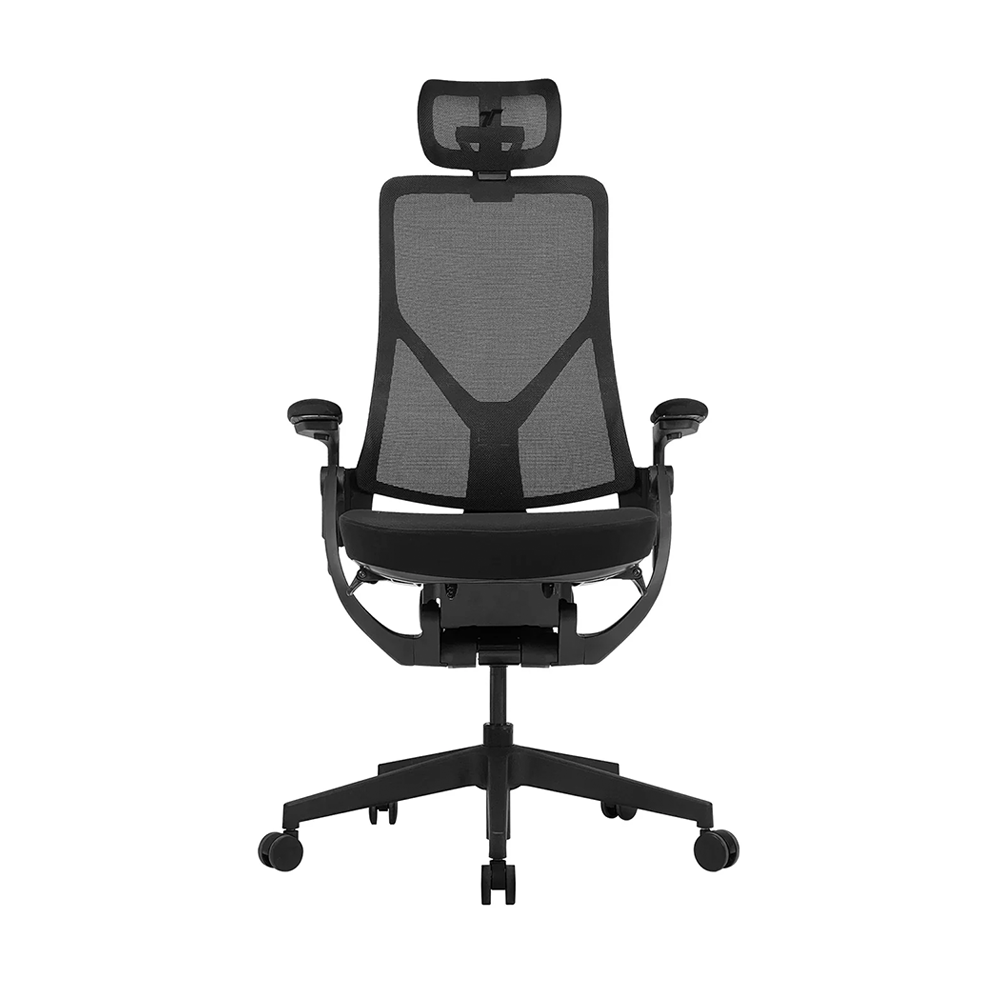 TTRacing Aeroflex Ergochair Gaming Chair - Mesh Fabric [Graphite Black/Navy Blue/Ashy Grey]