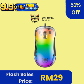 [Flash Sales Only] ONIKUMA CW925 RGB Backlit Wired Gaming Mouse