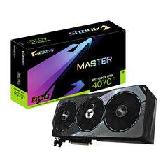 GIGABYTE AORUS GeForce RTX 4070 Ti Master 12G DDR6X Graphic Card