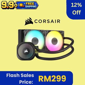 [Flash Sales Only] Corsair Nautilus 240 RS ARGB Liquid CPU Cooler