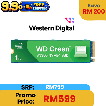WD Green SN350 PCIe Gen3x4 M.2 NVME SSD