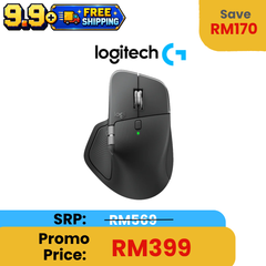 Logitech MX Master 4 Ergonomic Wireless Mouse [Graphite/ Pale Grey]