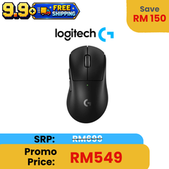 Logitech Pro X Superlight 2 Dex Wireless Gaming Mouse [Black/White]