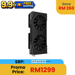 XFX Swift RX9060 Gaming Edition 8GB GDDR6 Graphics Card [RX-96SWFT8BC]